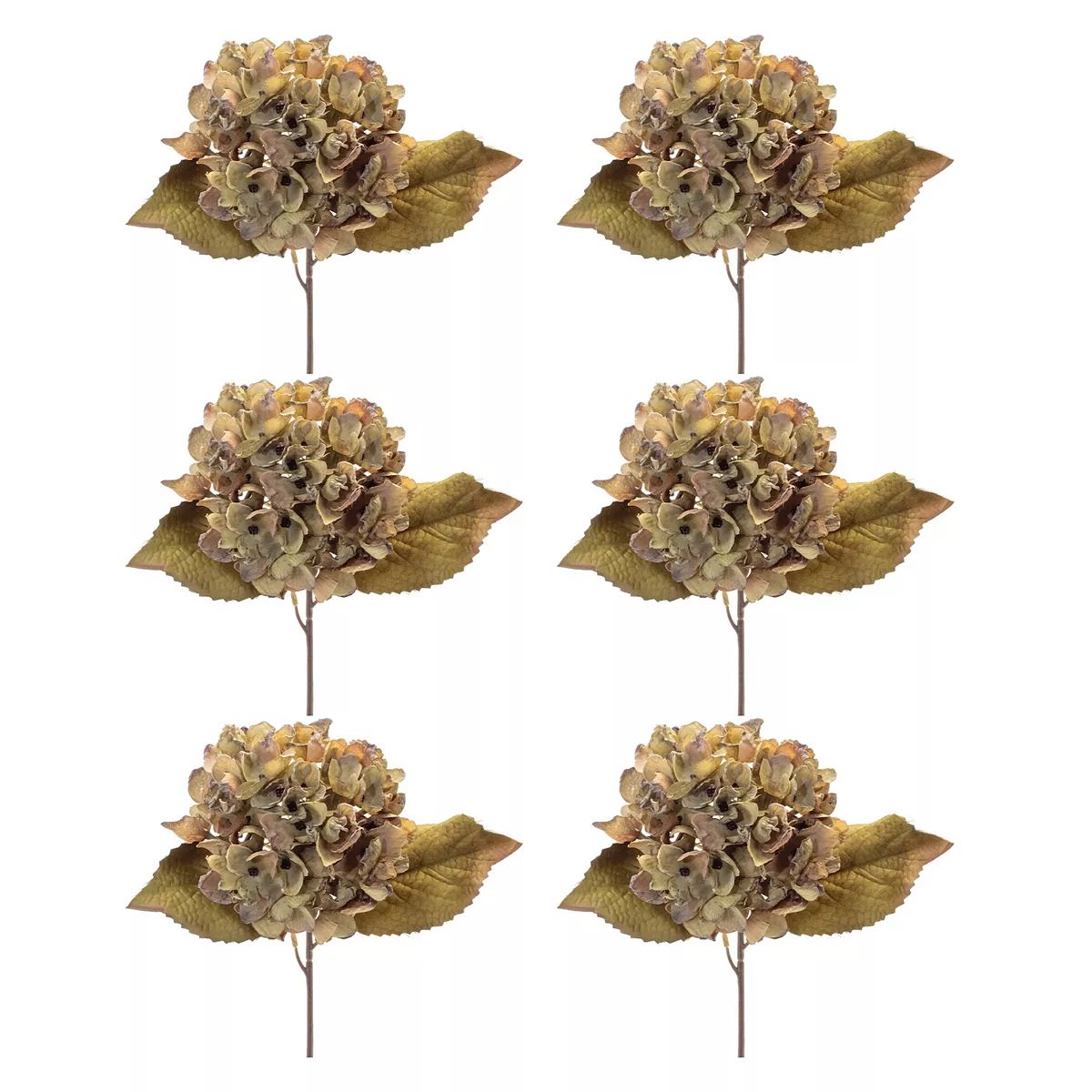 Melrose 6-pc. Artificial Harvest Hydrangea Stem Set | Kohl's