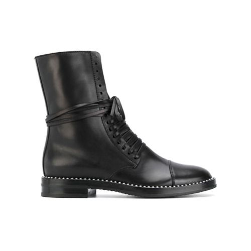 Casadei studded sole boots - Black | Farfetch EU