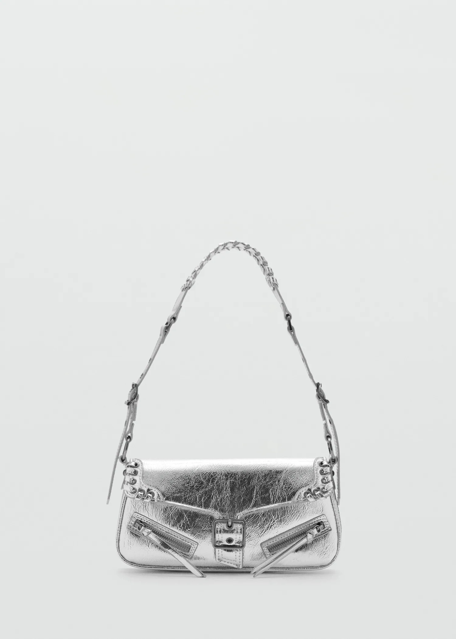 Shoulder bag with buckle | MANGO (US)