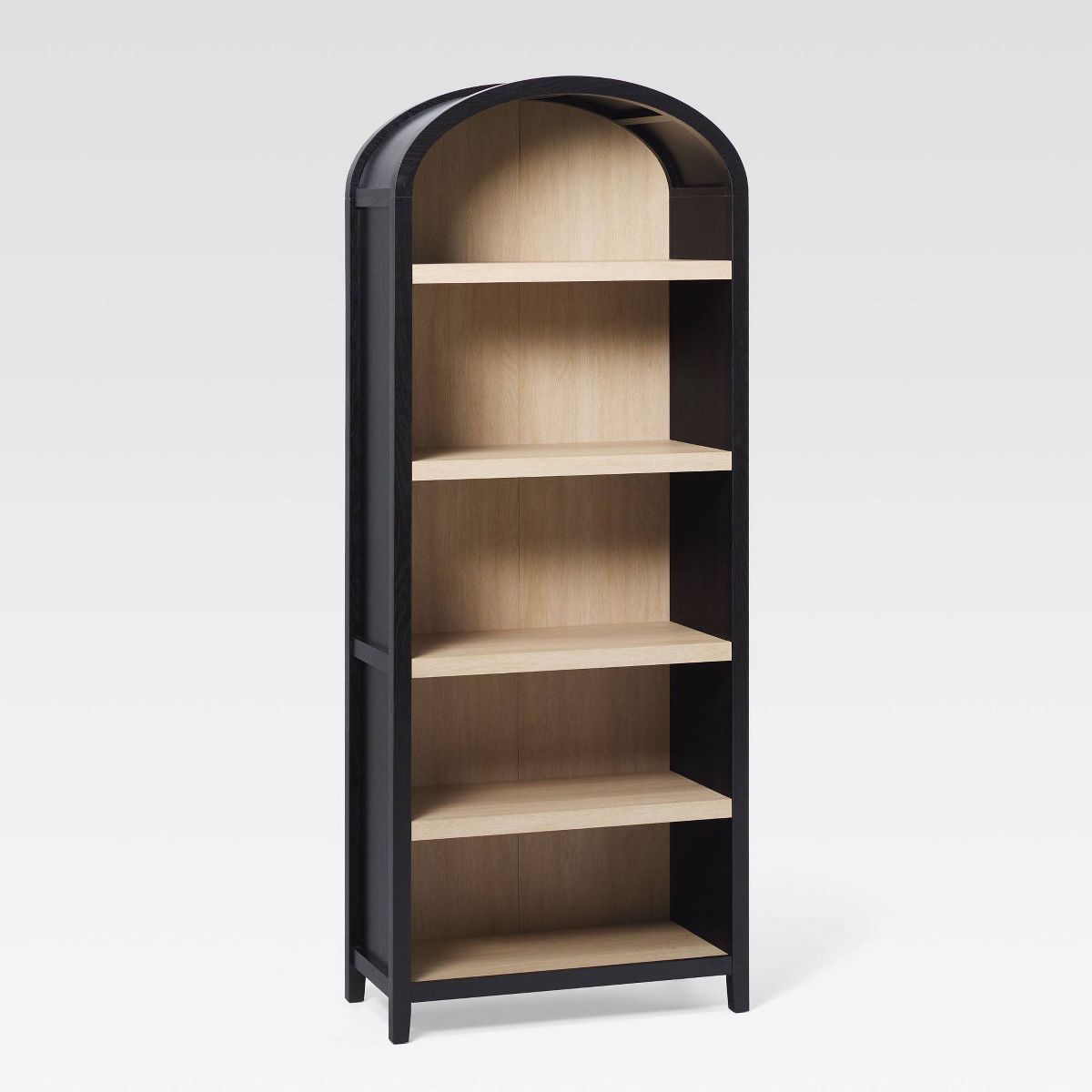 Saracina Home 76" 5 Shelf Arched Bookcase | Target