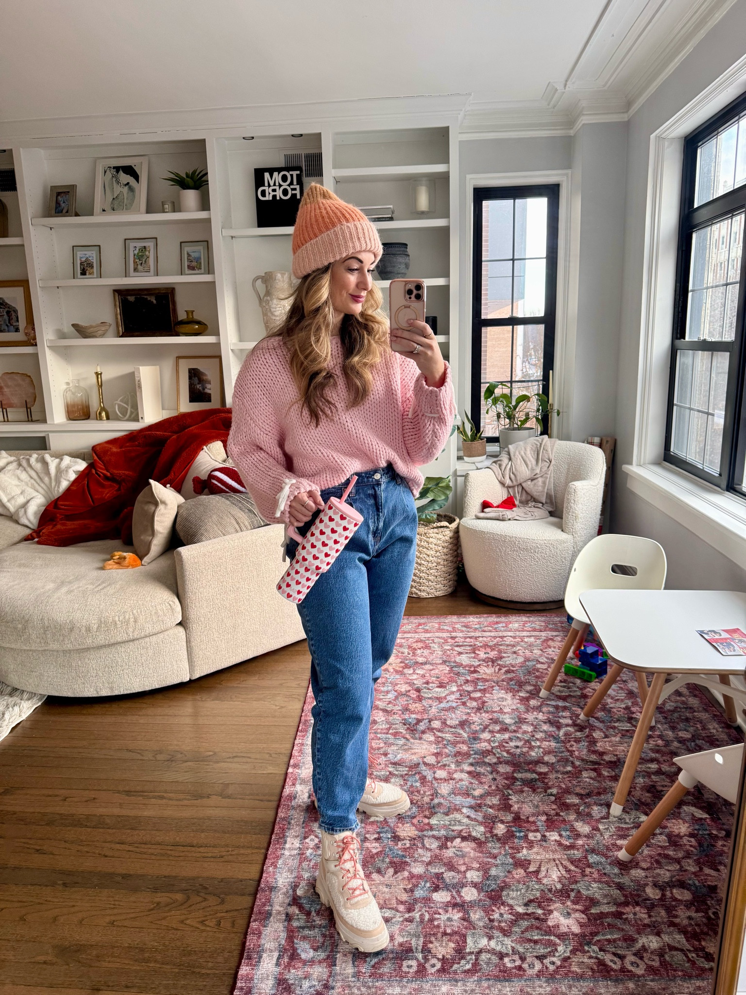 Pretty in pink for a chilly winter’s day. Valentine’s Day inspo!

#LTKSeasonal #LTKStyleTip #LTKFindsUnder50