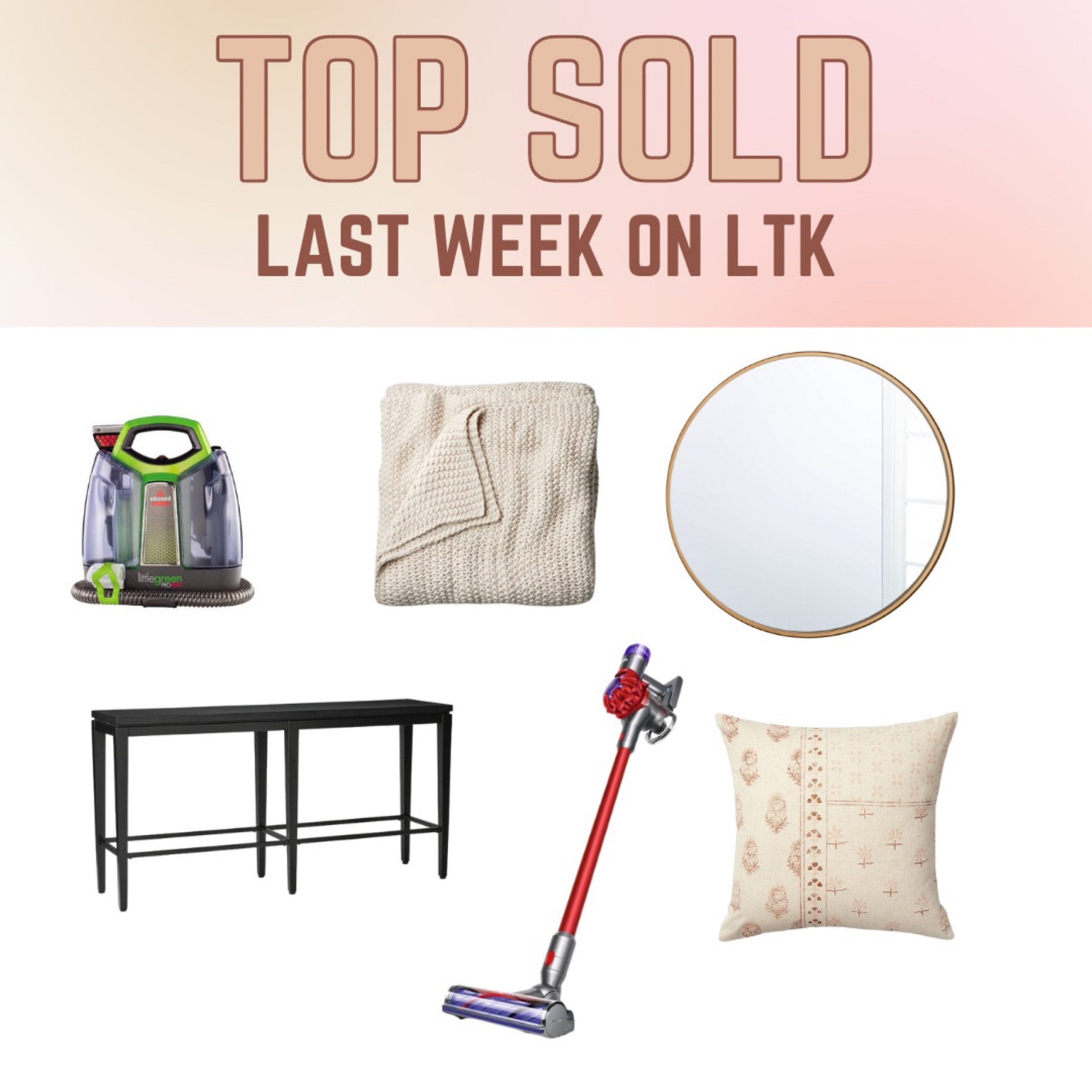 Top sold on LTK