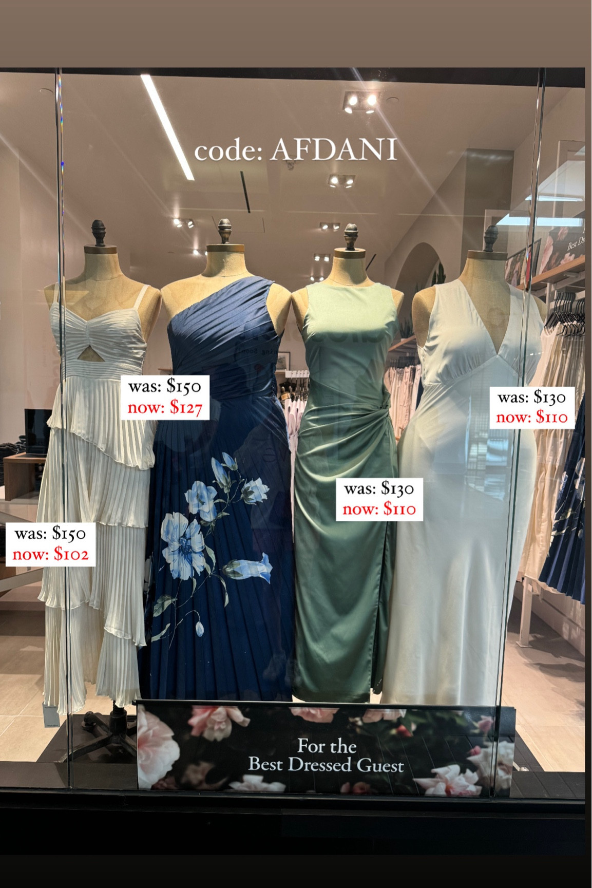 Use code AFDANI for 15% off Abercrombie in-store and online!

#LTKFindsUnder100 #LTKSaleAlert #LTKWedding