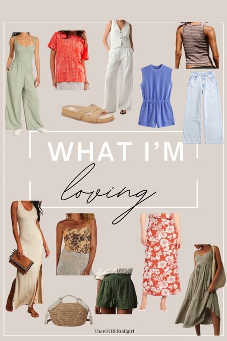 What I’m loving
Spring/summer 

#LTKVideo #LTKMidsize #LTKSeasonal