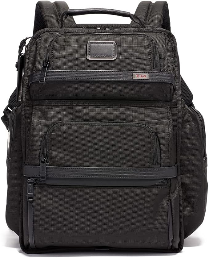 TUMI - Alpha 3 Brief Pack - 15 Inch Computer Backpack for Men and Women - Black | Amazon (US)