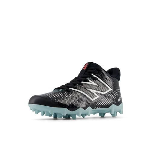 New Balance Kid's FreezeLX V5 Lacrosse Shoe, Black/White, 2.5 M Little Kid | Amazon (US)