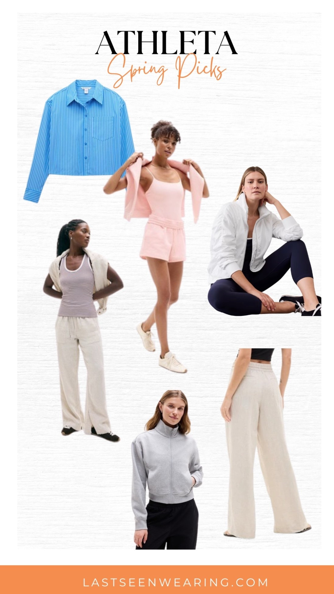 Athlete Spring Picks
#tank #jacket #buttondown

#LTKOver40