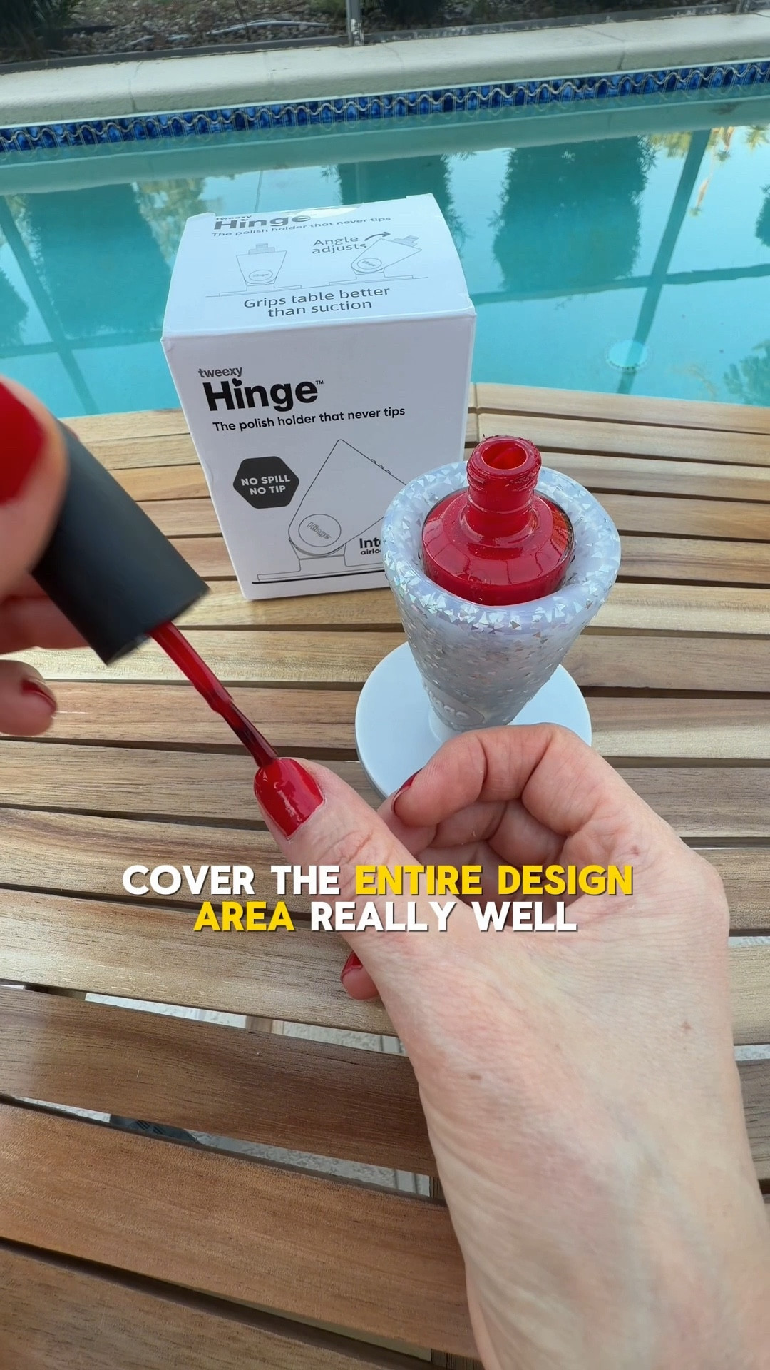 Loving my new Tweexy Hinge — it seriously changed the way I do my nails 💅✨
The SmartGrip base keeps it from tipping, the angled design is SO comfortable, and no more spills on my table 🙌

If you’re into easy nail care at home, this little tool is a game-changer.

#LTKBeauty #LTKselfcare #LTKdayinmylife