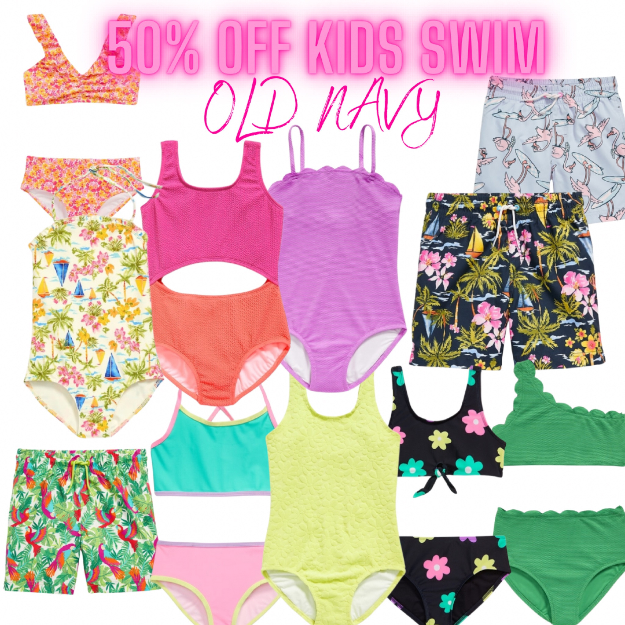 All swim is 50% off @ Old Navy!! 👏🏻

How cute are these kids suits! 

#LTKkids #LTKfamily #LTKsalealert