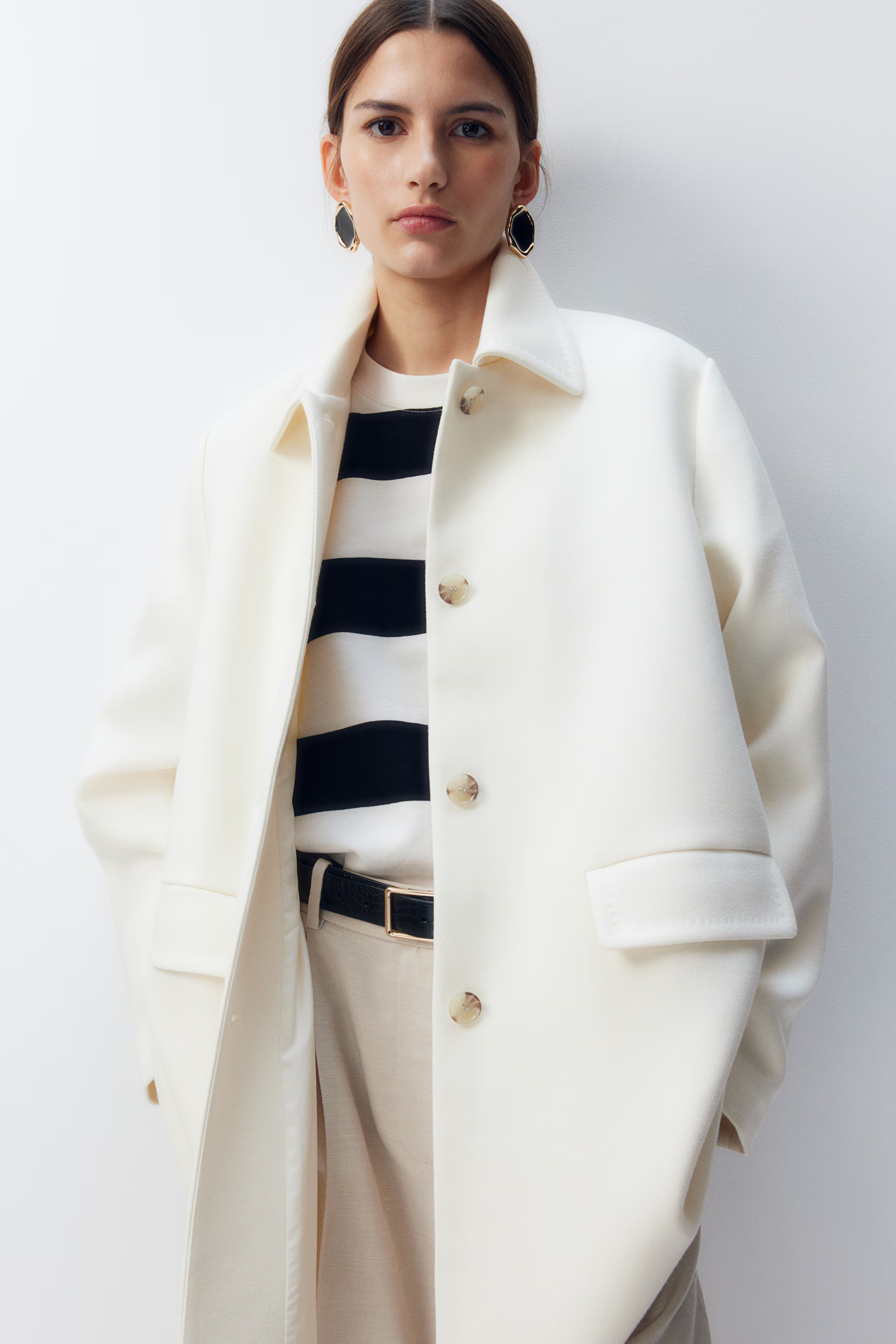 A-line coat | H&M (UK, MY, IN, SG, PH, TW, HK)