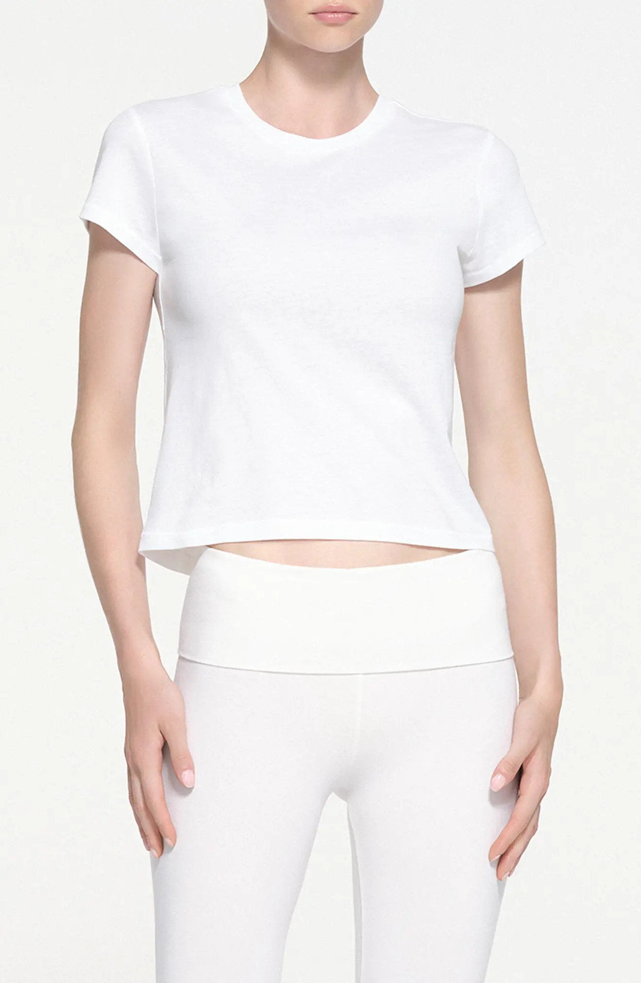 SKIMS Relaxed Shrunken T-Shirt (Women) | Nordstrom | Nordstrom