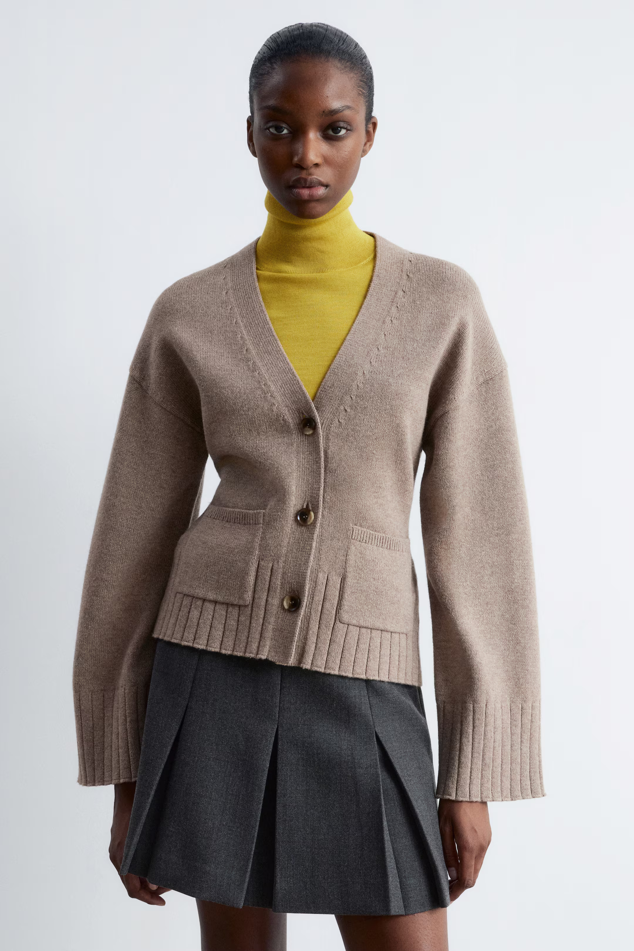 Cardigan cintré en maille | H&M (FR, IT, ES, PT, BE)