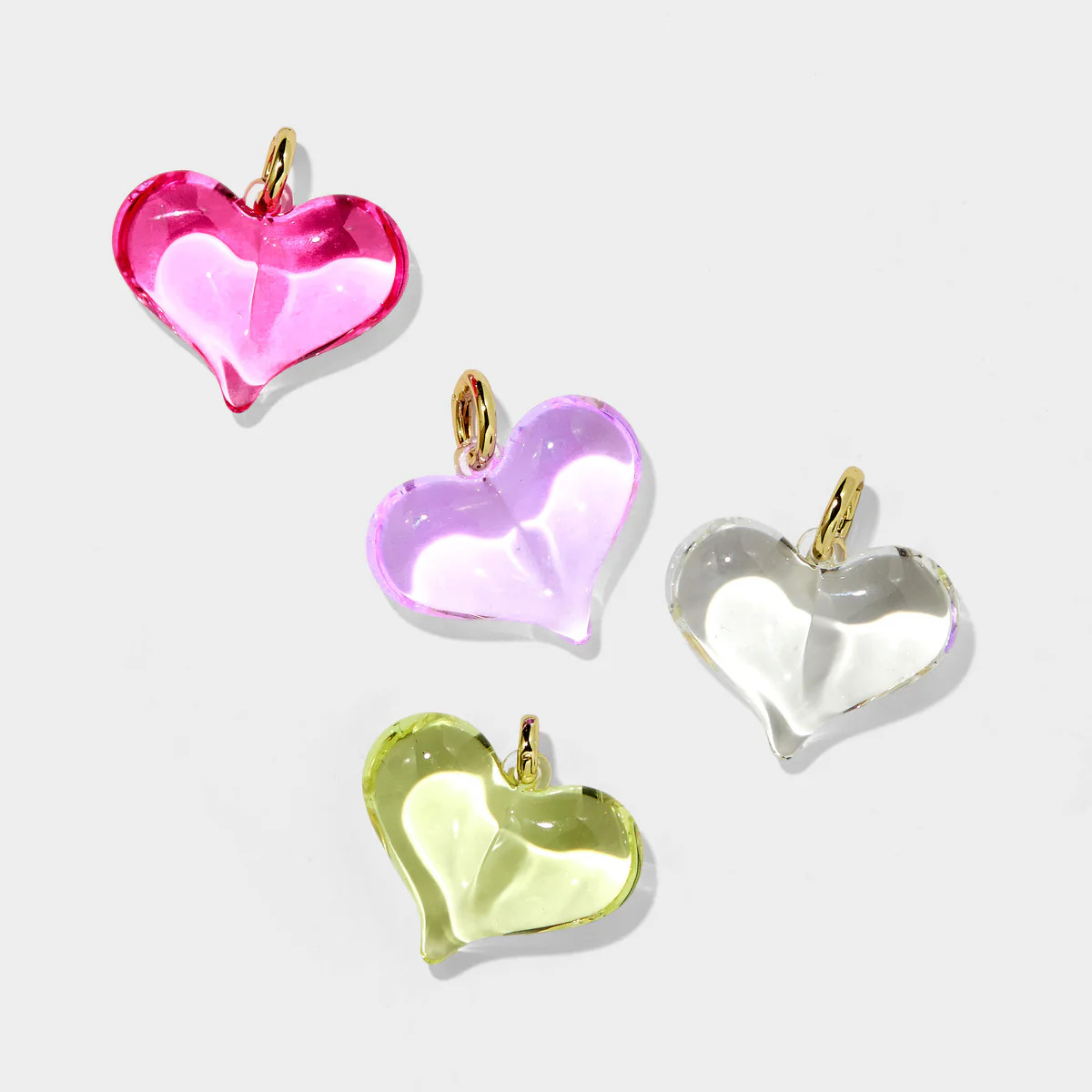 Acrylic Heart Charm | Allie + Bess