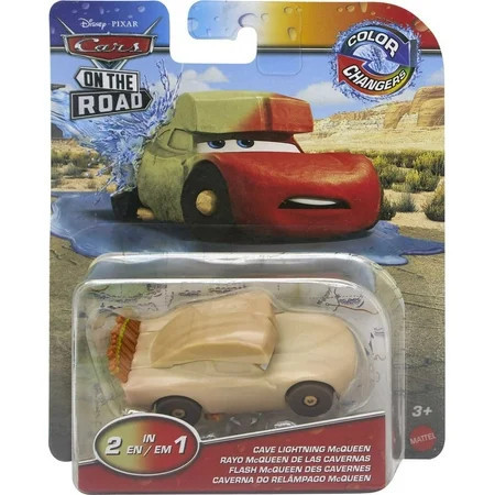 Disney Pixar Cars On The Road Color Changers Cave Lightning McQueen Toy Car in 1:55 Scale | Walmart (US)