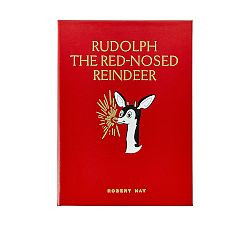 Leather Rudolph The Red Nose Reindeer Coffee Table Book | Pottery Barn (US)