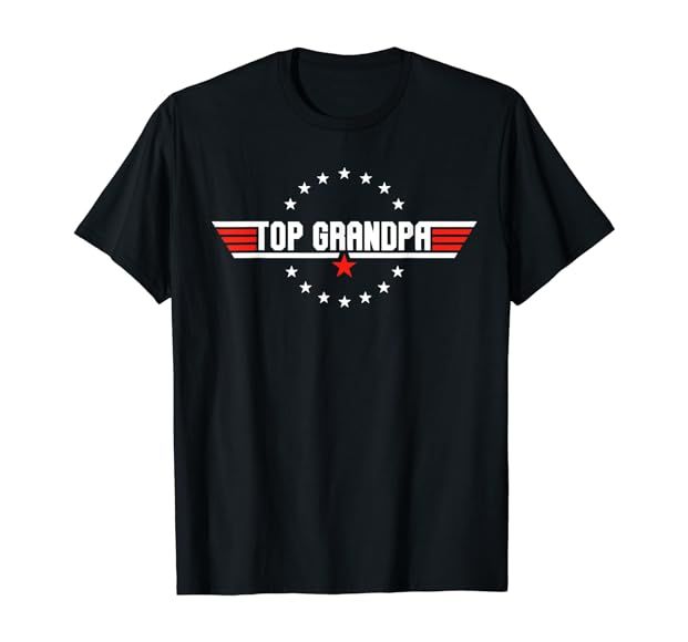 Fathers Day Gift Grandpa Gift from Grandkids Son Daughter T-Shirt | Amazon (US)