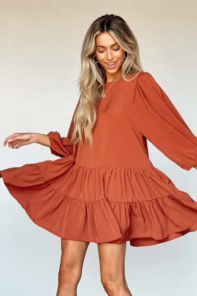 Kick The Dust Up Dress | Vestique