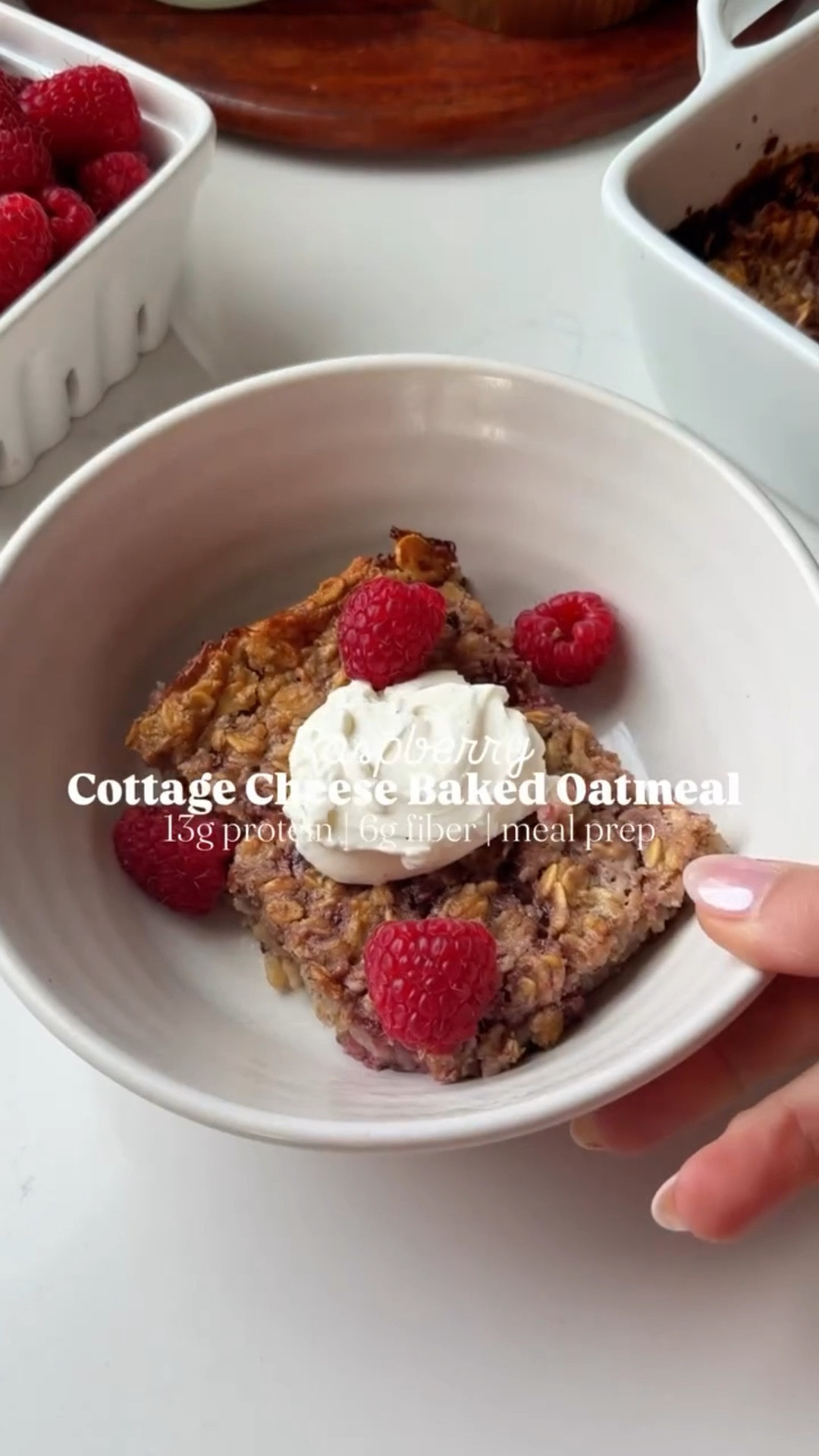 Cheesecake vibes… but for breakfast 🍓🥣

It’s creamy, perfectly sweet and gives you 13g of protein + 6g of fiber per serving so it actually keeps you full instead of hungry an hour later.



cottage cheese baked oatmeal | baked oatmeal | cottage cheese breakfast | high protein breakfast | healthy breakfast ideas | baked oatmeal recipe | macro friendly breakfast | high protein meal prep | healthy brunch ideas | nourishing breakfast

https://www.eatingbirdfood.com/cottage-cheese-baked-oatmeal/

#LTKActive #LTKfitnessgoals #LTKfoodie