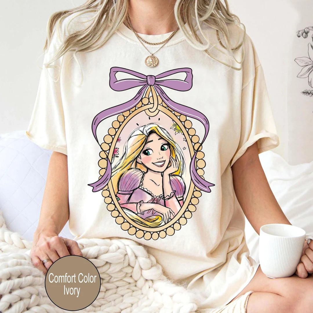 Vintage Disney Tangled Rapunzel Princess Shirt, Princess Rapunzel Shirt, Lost Princess Tee, Rapun... | Etsy (US)