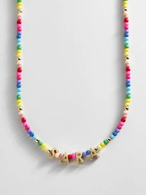 Bead Mine Kids’ Custom Name Necklace - Multi | BaubleBar