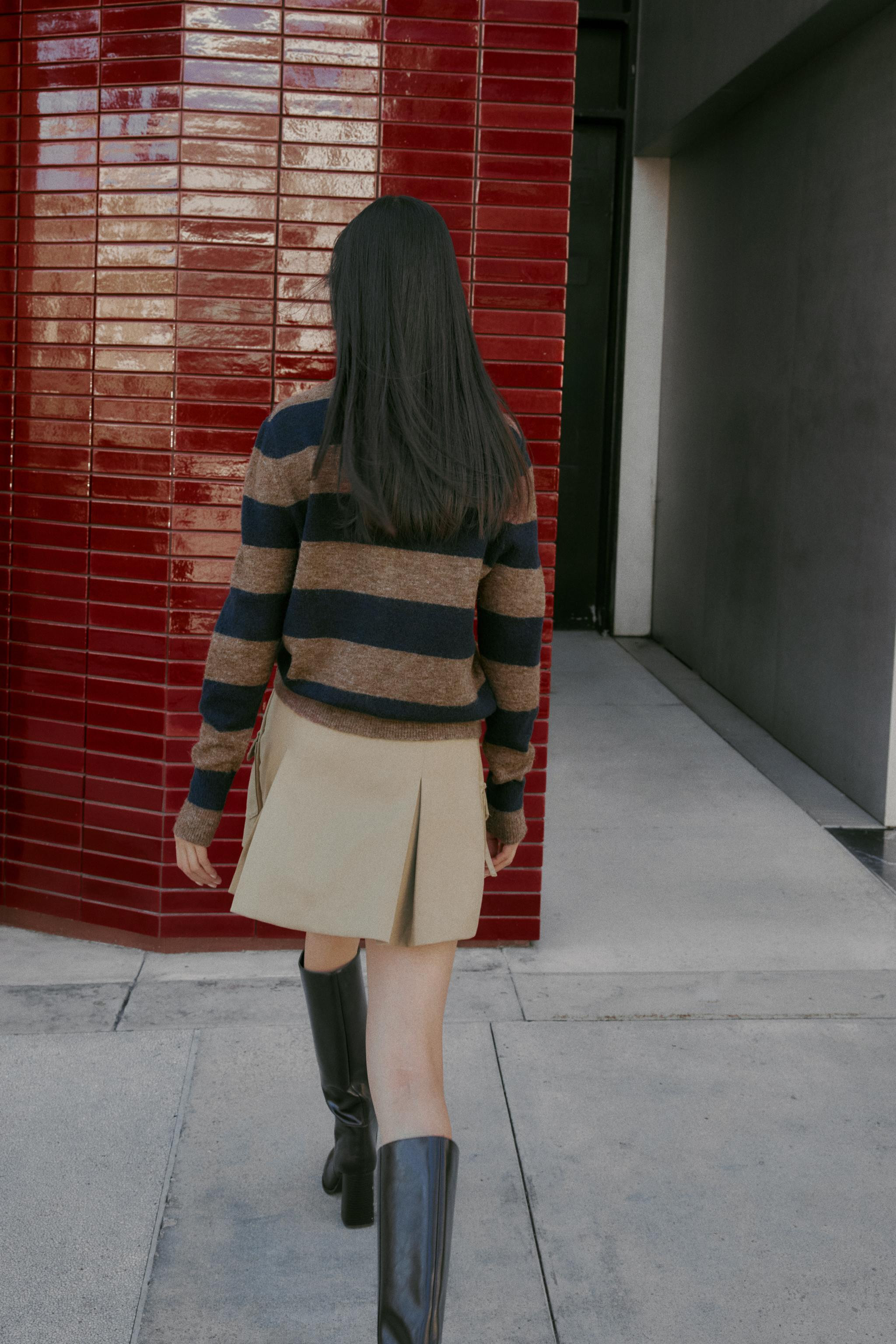 GESTREIFTE STRICKJACKE | Zara DE