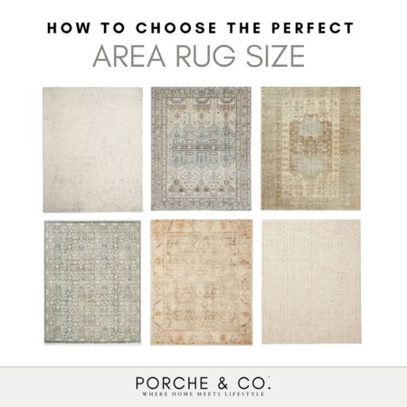 Area rug, rug sizing, rug styling, rug options, home decor
#visionboard #moodboard #porcheandco

#LTKstyletip #LTKhome