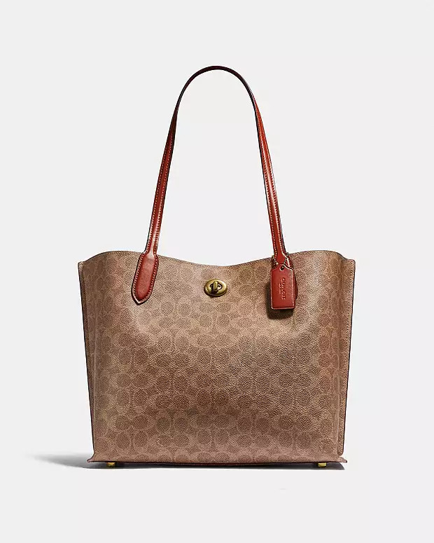 Willow Tote In Signature Canvas | Coach (US)