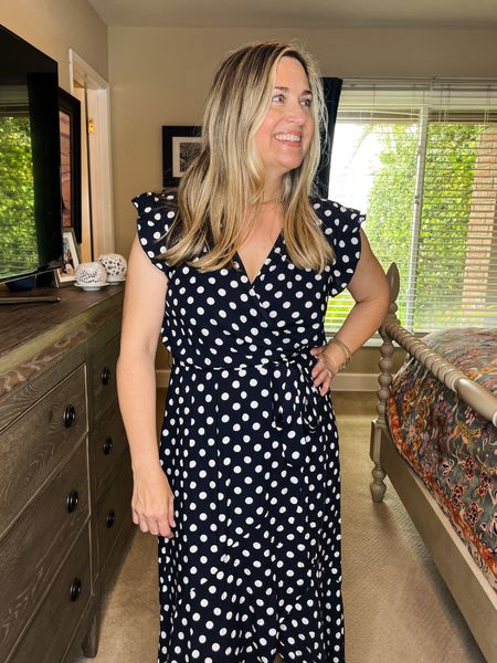 Wear this cute polka dot wrap dress to your next function. It’s so cute, comfortable & can easily be dressed up or down. Wearing S
.
.
Petite dress, fashion over 50, scroll function, theater outfit, dinner outfit, summer dress, elevated casual Over 50, over 40, classic style, preppy style, style at any age, ageless style, striped shirt, summer outfit, summer wardrobe, summer capsule wardrobe, Chic style, summer & spring looks, backyard entertaining, poolside looks, resort wear, spring outfits 2024 trends women over 50, white pants, brunch outfit, summer outfits, summer outfit inspo, affordable, style inspo, street  wear, dress, heels, sandals, comfy, casual, over 40 style, over 50, Walmart finds, coastal inspiration, beachy, elevated casual, casual luxe, neutrals, essentials, capsule items





#LTKParties #LTKstyletip #LTKtravel #LTKunder50 #LTKbeauty #LTKWedding #LTKOver40 #LTKSeasonal #LTKunder100