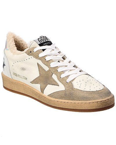 Ballstar Leather & Suede Sneaker | Gilt