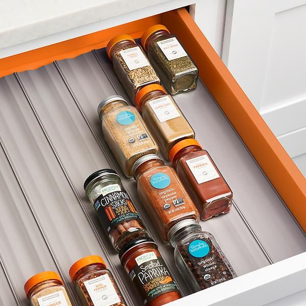 YouCopia SpiceLiner Spice Drawer Organizer | The Container Store