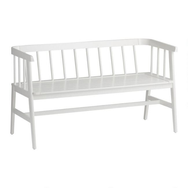 Acacia Wood Artemis Outdoor Bench | World Market