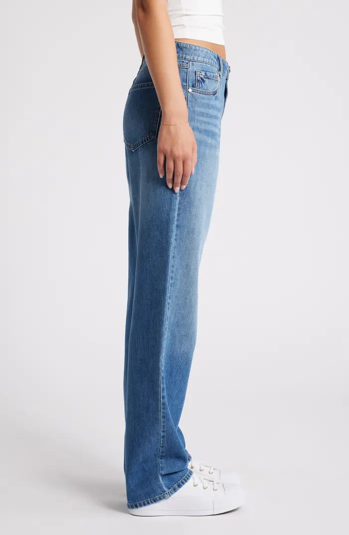 High Waist Baggy Straight Leg Jeans | Nordstrom