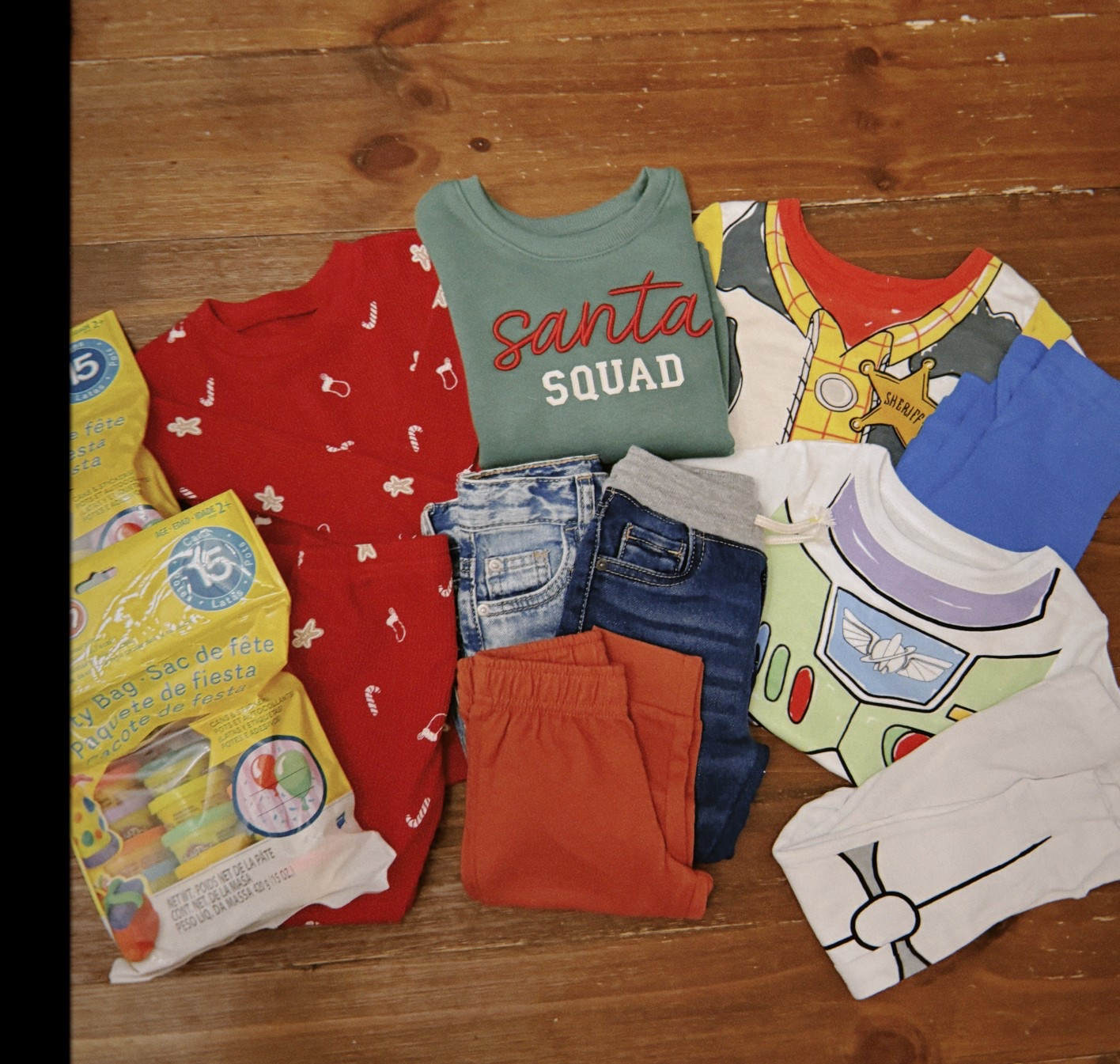 Target Black Friday Toddler Finds You Need

Caption:
Rounding up my favorite Target Black Friday toddler deals — comfy pajamas, character sets, jeans, and sensory play all under budget 🙌🏼

Everything I grabbed is:
✨ toddler-approved
✨ all under $10 during the sale
✨ mix-and-match friendly
✨ perfect for gifting + stocking stuffers

What I grabbed:
• Christmas thermal PJ set (SO cozy!)
• Buzz Lightyear + Woody pajama sets
• “Santa Squad” sweatshirt
• Soft joggers + denim
• Play-Doh party packs (the BEST for stocking stuffers!)

🛒 Linked everything for you in my LTK!
Tap to shop before sizes sell out.
#targetblackfriday #toddlersale #targetdeals #ltkitmom #targetfinds #blackfriday2025


#LTKHoliday #LTKCyberWeek #LTKKids