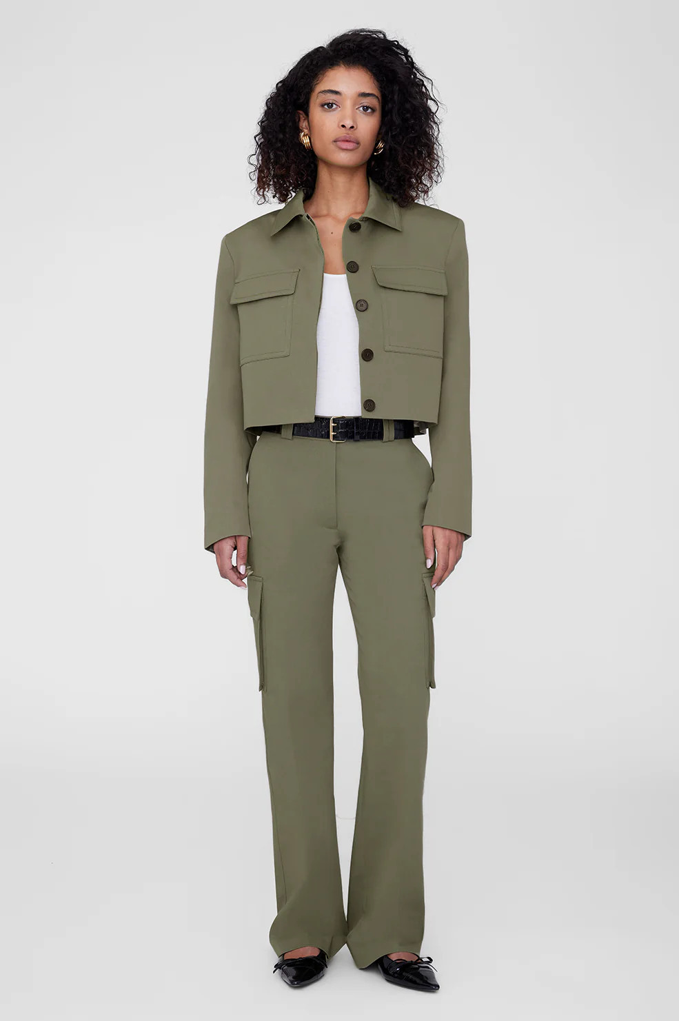 Dayton Jacket - Olive | Anine Bing