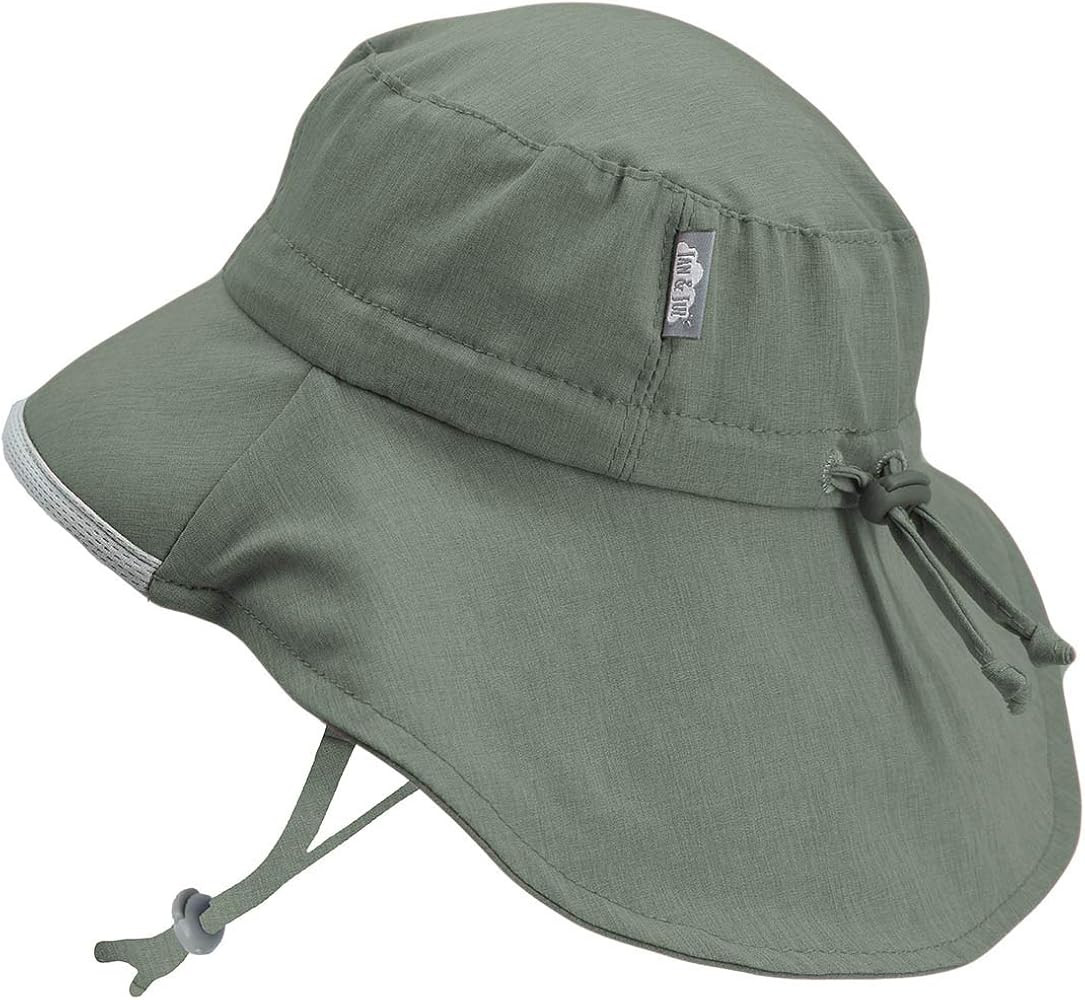 JAN & JUL Summer Adventure Wide Brim 50+ UPF Quick-Dry Sun-Hats for Kids | Amazon (US)