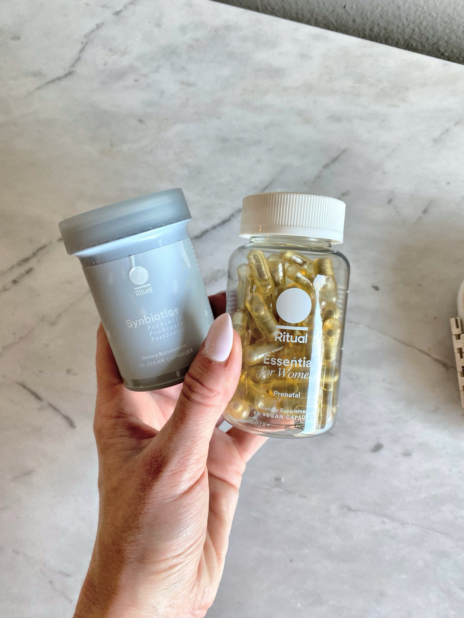 I’ve been taking these vitamins and pre/probiotics for months now and love them! #ritual #vitamins #health

#LTKunder50 #LTKunder100 #LTKbeauty