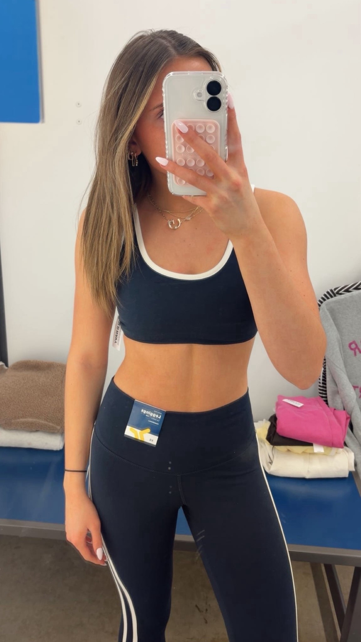 all of my fav active wear is on sale at old navy right now!! 50% off, i’ll take it! this navy and white set couldn’t be more perfect and i wish i got it in more colors. i have both top and bottoms in an xs and it fits true to size!! so many deals running right now at old navy, you don’t want to miss them!! 

#ltkfind #oldnavysale #activewear #ltkoldnavy #activewear #sets

#LTKdayinmylife #LTKActive #LTKfitnessgoals