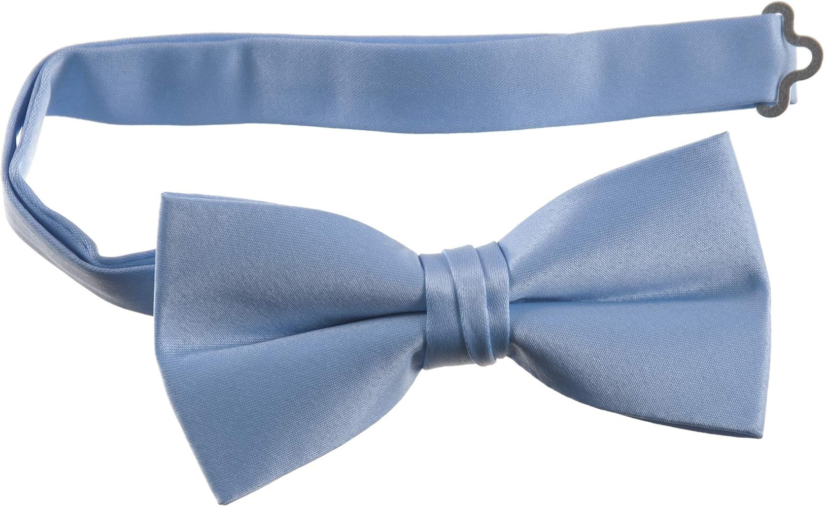 Tuxgear Adjustable Satin Bow Tie for Men Youth Boys Toddlers in Assorted Colors | Amazon (US)
