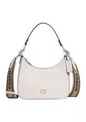 COACH Hobo Crossbody with Signature Canvas Interior | Belk