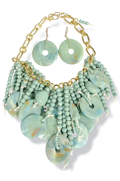 Mastermind Turquoise Statement Necklace | The Willow Tree