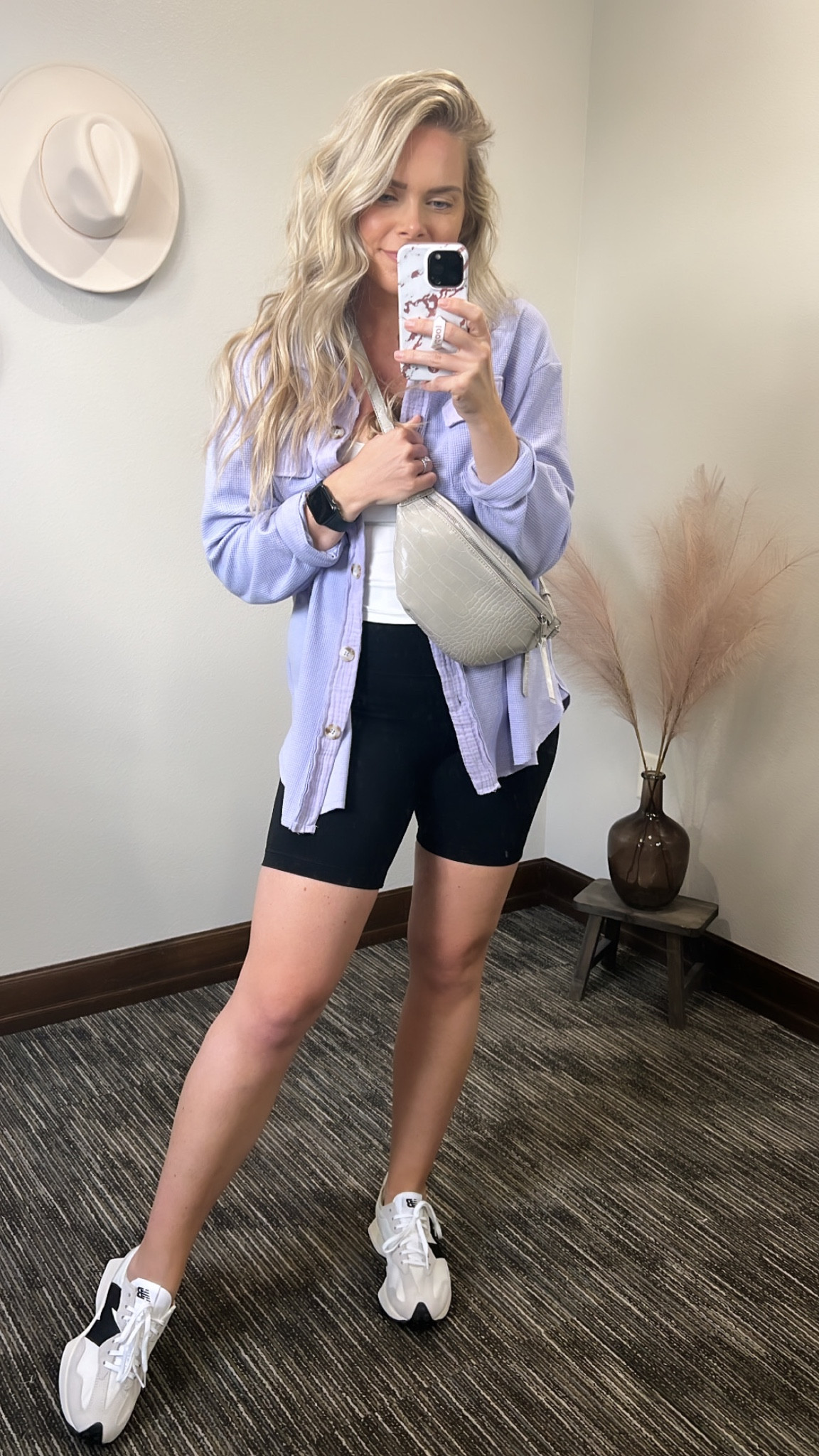 Medium coverup cardigan. Small tank. Medium biker shorts  #LTKfit 

#LTKFind #LTKSeasonal