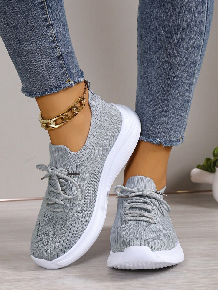 Fashionable & Comfortable Minimalist Eva Women's Sneakers | SHEIN
