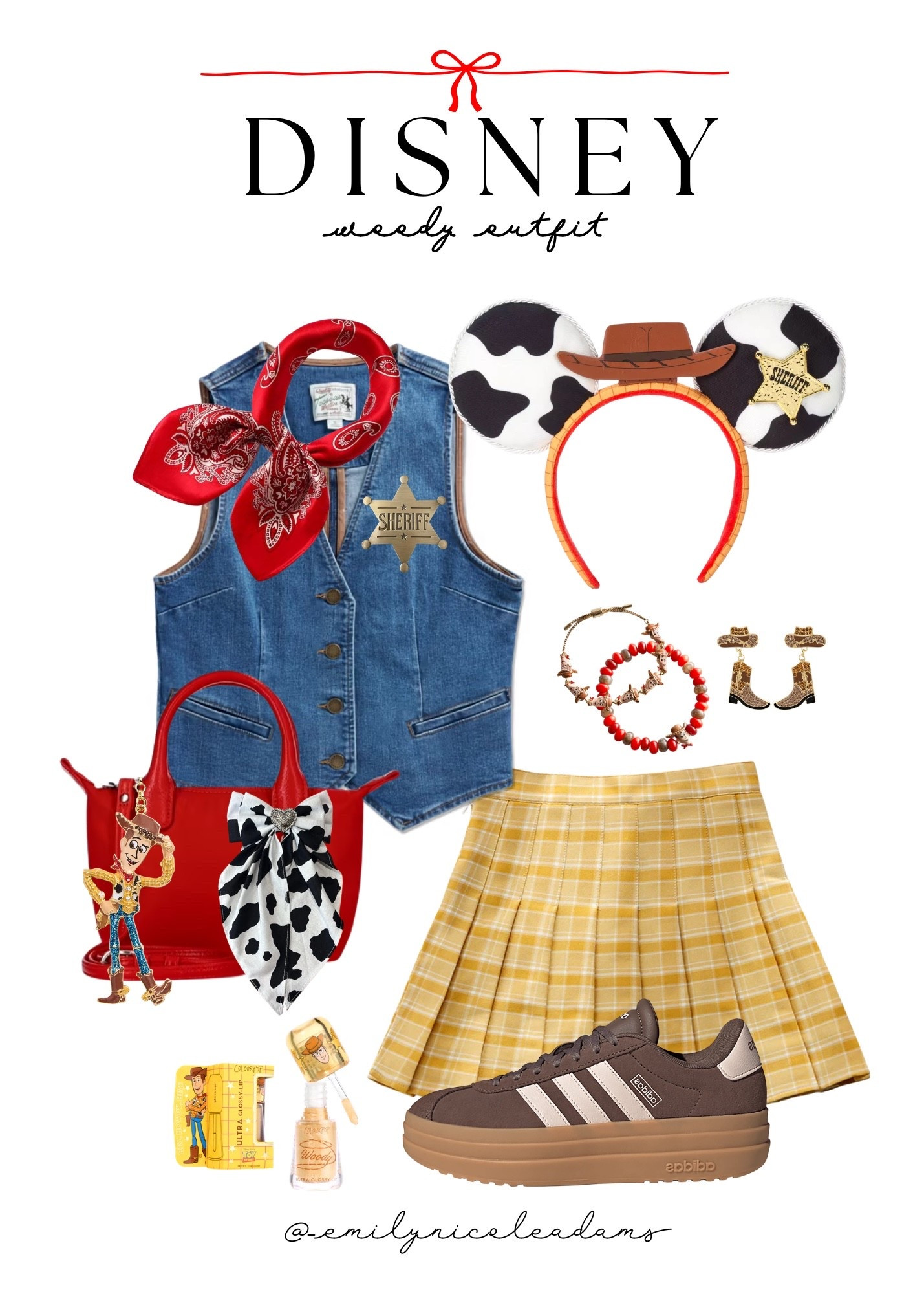 Disney Woody Toy Story Pixar Outift❤️ disney woody Pixar outfit Inspo, disney woody, disney Pixar, Pixar styles, Pixar outfit, disney girl, Toy Story 5, Hollywood studios outfit, disney outfit Inspo

#LTKgrwm #LTKSaleAlert #LTKootd