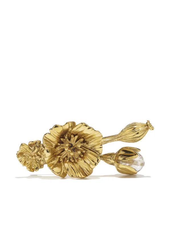 Fleur de Pavot Bouquet brooch | Farfetch Global