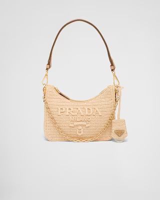 Prada Re-edition crochet mini-bag | Prada Spa US