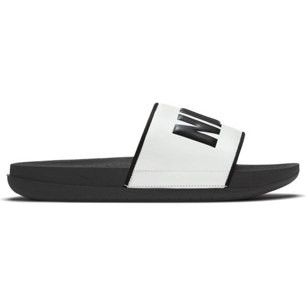 Women's Nike Offcourt Slide Sandals 9 Black/Black-Summit White | Scheels