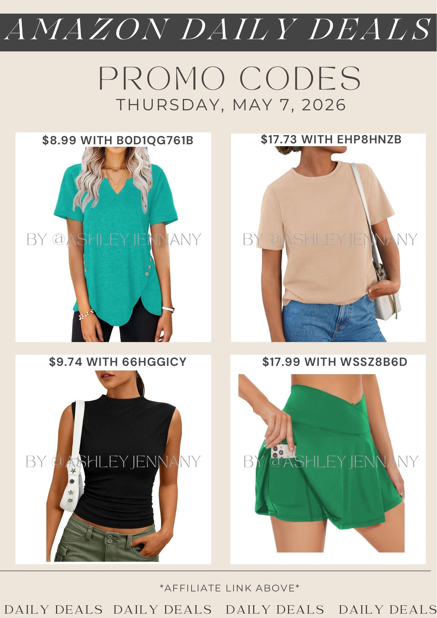 Amazon deals

#LTKSaleAlert #LTKootd #LTKMidsize