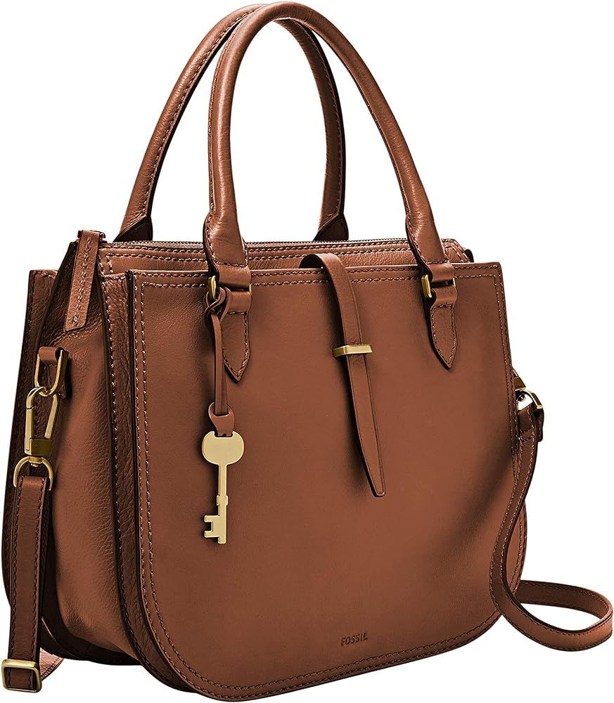 Fossil Women's Ryder Leather Satchel Purse Handbag | Amazon (US)
