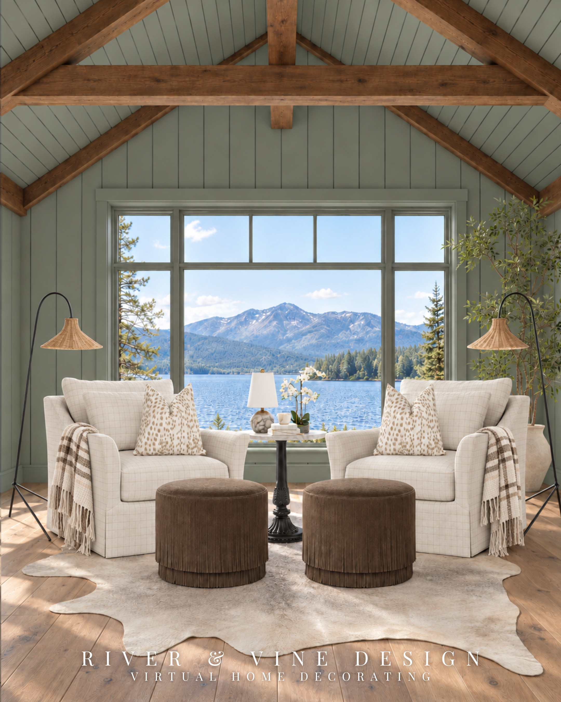 Want a sitting area that feels collected? Start with the chairs, then choose the other pieces individually.

Here, tailored plaid chairs pair with fringed ottomans and a sculptural pedestal table. Each brings a different shape and texture, while the warm brown and cream palette ties them together. Those differences give the space its character.

Find the chairs, ottomans, and accent table below.

collected home decor, traditional sitting area, plaid accent chairs, fringed ottomans, pedestal side table, cozy bedroom sitting area

I may receive a commission from purchases made through my links.
 

 #LTKHome