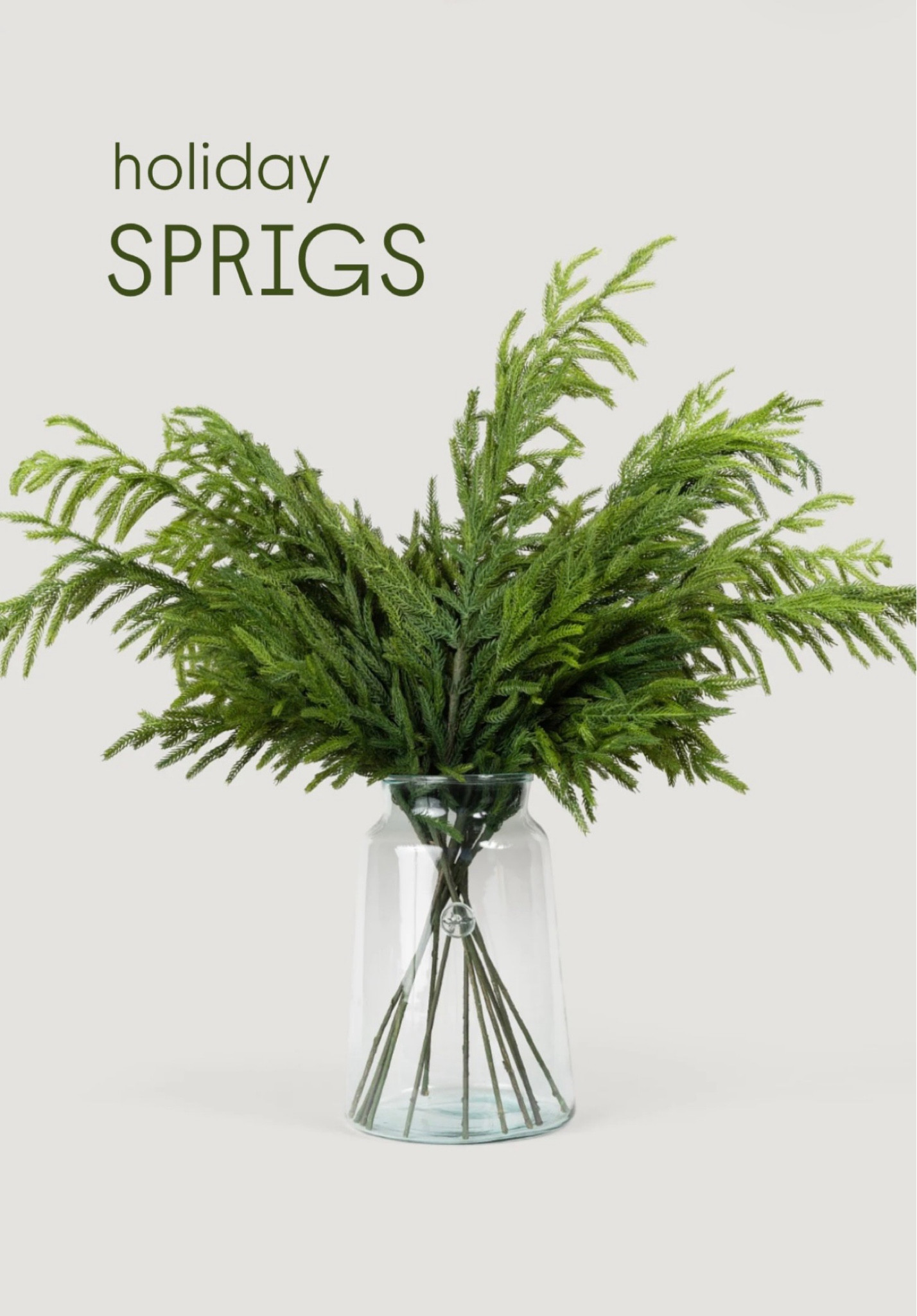 Favorite holiday sprigs! I always get mine from Gatehouse!

#LTKHoliday